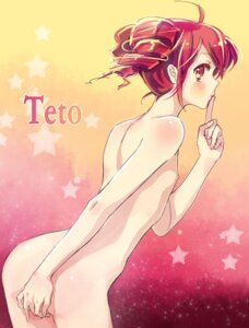 Rating: Questionable Score: 0 Tags: 1girls ass blush cheonha cheonha87 drill_hair female flat_chest highres kasane_teto looking_back nude red_eyes red_hair rule34 solo tied_hair twintails utau vocaloid User: bunchy7s