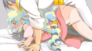 Rating: Explicit Score: 0 Tags: bed blue_hair blush closed_eyes doggy_style female long_hair multicolored_hair nia_teppelin open_mouth panties panty_down panty_pull rule34 sex simon_(tengen_toppa_gurren_lagann) tengen_toppa_gurren_lagann tongue tongue_out two-tone_hair underwear yuriko_(kkk9) yuriko_(pixiv63067) User: bunchy7s