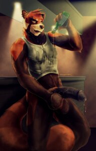 Rating: Explicit Score: 0 Tags: 2012 abs ailurid alcohol anthro armpit_hair athletic ball_fondling balls bar beer beverage biceps big_balls big_penis bodily_fluids body_hair clothing e621 ear_piercing erection eyebrow_piercing facial_piercing fondling food genital_fluids genitals hi_res junkersquawker lars_(mrmaxwell) lip_piercing male mammal muscular muscular_anthro nose_piercing pecs penis piercing pouring pouring_onto_self precum presenting public public_erection red_panda septum_piercing shirt solo tank_top thick_penis topwear User: bunchy7s