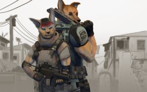 Rating: Safe Score: 0 Tags: 16:10 5_fingers africa ag36 anthro armor assault_rifle athletic athletic_anthro athletic_female athletic_male back_to_back being_watched belt_pouch black_nose blood bodily_fluids bsaa_agent_(resident_evil) canid canine canis capcom domestic_dog duo e621 erebos_(erebos) female fingers front_view g36k grenade_launcher gun holding_object holding_ranged_weapon holding_weapon jackal looking_at_another male malvin_(malvin) mammal military outside ranged_weapon rear_view resident_evil rifle shotgun snout soldier standing thigh_pouch wallpaper warrior weapon weapon_on_shoulder widescreen zekit User: bunchy7s