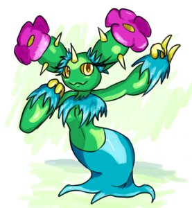 Rating: Safe Score: 0 Tags: cactus cactus_creature cactuscacti e621 elemental_creature female flora_fauna flower flower_(anatomy) generation_5_pokemon humanoid maractus nintendo not_furry plant pokemon pokemon_(species) simple_background solo yellow_eyes User: bunchy7s