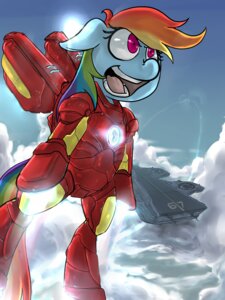 Rating: Safe Score: 0 Tags: 3:4 absurd_res aircraft armor blue_body blue_feathers blue_fur clothing cloud crossover e621 equid equine feathered_wings feathers female feral flying friendship_is_magic fur glowing hair hasbro hi_res iron_man machine mammal marvel multicolored_hair my_little_pony mythological_creature mythological_equine mythology outside pegasus power_armor purple_eyes rainbow_dash_(mlp) rainbow_hair sky skyscape solo suit sun tail uc77 vehicle wings User: bunchy7s