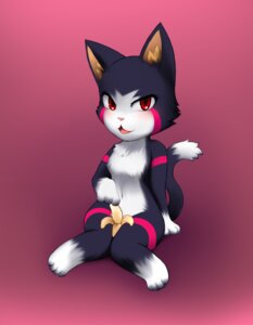 Rating: Questionable Score: 0 Tags: anthro banana darkmirage domestic_cat e621 felid feline felis female food food_fetish fruit looking_at_viewer mammal penis_envy plant red_eyes solo suggestive suggestive_food User: bunchy7s