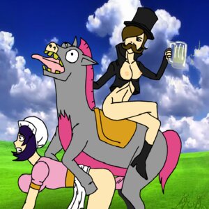 Rating: Explicit Score: 0 Tags: all_fours amazing_horse female horse human interspecies jojo_(artist) male mounted rule34 rule_63 weebls_stuff zoophilia User: bunchy7s