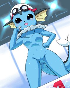 Rating: Explicit Score: 0 Tags: anthro anthrofied bare_shoulders biped black_eyes black_sclera black_tail blue_body blue_breasts blue_eyes blue_skin blue_tail blush bodily_fluids breasts clothing dark_eyes detailed_background dripping e621 ear_frill eeveelution eyewear eyewear_on_head female frill_(anatomy) g-sun generation_1_pokemon genitals goggles goggles_on_head hand_on_hip headgear headwear holding_object holding_whistle iris looking_at_viewer low_res membrane_(anatomy) membranous_frill monotone_breasts monotone_clothing monotone_headwear mostly_nude multicolored_tail neck_frill nintendo open_mouth open_smile perineum pokemon pokemon_(species) pokemorph pupils small_breasts small_nose smile solo standing sweat swimming_cap swimming_goggles swimming_pool tail vaporeon vulva whistle_(object) white_clothing white_headwear white_swimming_cap white_tail wide_stance User: bunchy7s