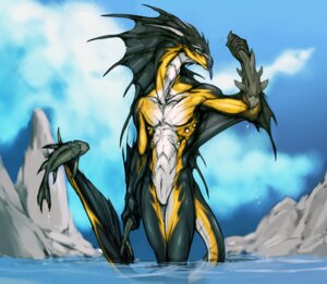 Rating: Questionable Score: 0 Tags: anthro aquatic aquatic_dragon athletic athletic_anthro athletic_male biped centrifuge cloud dragon e621 fish frill_(anatomy) front_view head_crest head_frill horn looking_at_viewer male membrane_(anatomy) membranous_frill mythological_creature mythological_scalie mythology outside rickenbacker rock scalie sky solo standing tail teal_eyes tongue tongue_out water wingless_dragon User: bunchy7s