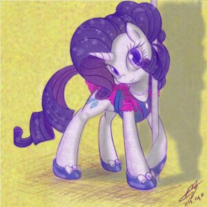 Rating: Safe Score: 0 Tags: 1:1 2013 clothing cutie_mark dress e621 equid equine faintheartedrarity female feral footwear friendship_is_magic fur gem hair hasbro horn mammal my_little_pony mythological_creature mythological_equine mythology pearl_(gem) pole purple_eyes purple_hair quadruped rarity_(mlp) shoes smile solo tail unicorn white_body white_fur User: bunchy7s