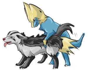 Rating: Explicit Score: 0 Tags: canid canine duo e621 female female_penetrated feral feral_on_feral furreon generation_3_pokemon male male/female male_penetrating male_penetrating_female mammal manectric mightyena nintendo penetration pokemon pokemon_(species) sex side_view simple_background tongue white_background User: bunchy7s