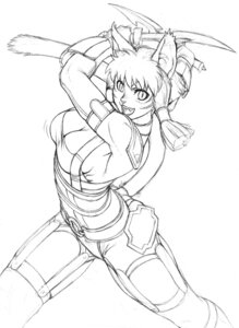 Rating: Safe Score: 0 Tags: animal_humanoid black_and_white breasts cat_humanoid cleavage clothed clothing dual_wielding e621 felid felid_humanoid feline feline_humanoid female final_fantasy final_fantasy_xi hair holding_object holding_weapon humanoid knife mammal mammal_humanoid mithra monochrome short_hair solo square_enix tail unknown_artist weapon User: bunchy7s Rating: Safe Score: 0 Tags: animal_humanoid black_and_white breasts cat_humanoid cleavage clothed clothing dual_wielding e621 felid felid_humanoid feline feline_humanoid female final_fantasy final_fantasy_xi hair holding_object holding_weapon humanoid knife mammal mammal_humanoid mithra monochrome short_hair solo square_enix tail unknown_artist weapon User: bunchy7s