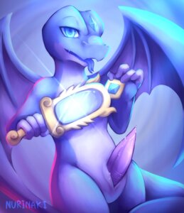 Rating: Explicit Score: 0 Tags: 2014 animal_genitalia anthro blue_body bodily_fluids cum cum_on_penis cum_on_slit dragon e621 erection european_mythology forked_tongue genital_fluids genital_slit genitals happy hi_res looking_at_viewer male membrane_(anatomy) membranous_wings mirror mythological_creature mythological_scalie mythology nurinaki open_mouth orgasm penis scalie seductive sharp_teeth smile solo tail tapering_penis teeth tongue tongue_out western_dragon wings User: bunchy7s