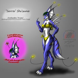 Rating: Safe Score: 0 Tags: 2010 3_toes anthro blue_body breasts claws e621 english_text feet female glowing green_hair hair long_hair looking_at_viewer serra_(snowfyre) snowfyre solo text toe_claws toes unknown_species white_body yellow_eyes User: bunchy7s