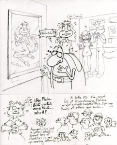 Rating: Questionable Score: 0 Tags: anthro art_gallery avoid_posting black_and_white comic confusion dialogue doctor domestic_cat dr._hutchison e621 english_text felid feline felis female filburt_shellbach group interspecies male male/female mammal monochrome nickelodeon painting_(object) pen_(artwork) photo picture_frame reptile rocko's_modern_life scalie shocked steve_gallacci surprised tail text traditional_media_(artwork) turtle uhoh User: bunchy7s