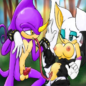 Rating: Explicit Score: 0 Tags: 1:1 2009 anthro balls bat breasts chameleon cunnilingus detailed_background duo e621 erection espio_the_chameleon female flexible forest genitals green_eyes interspecies licking lizard long_tongue low_res male male/female mammal meller's_chameleon nature nipples oral outside penis plant pronounced_browridge reptile rouge_the_bat scalie sega sex sky sonic_the_hedgehog_(series) sonicrose tail tongue tongue_out tree vaginal vulva wood yellow_eyes User: bunchy7s