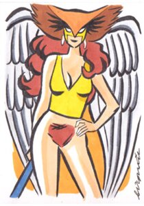 Rating: Explicit Score: 0 Tags: 1girls dc dc_comics female female_only hawkgirl hawkman_(series) lowres rule34 signature solo text wynn_ryder User: bunchy7s