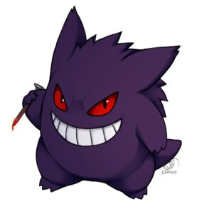 Rating: Questionable Score: 0 Tags: ambiguous_gender blood bodily_fluids e621 fur generation_1_pokemon gengar grin looking_at_viewer nail nintendo pokemon pokemon_(species) purple_body purple_fur red_sclera simple_background smile solo standing teeth valderic_blackstag white_background User: bunchy7s