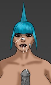 Rating: Explicit Score: 0 Tags: 1boy 1girls blue_hair cum cum_in_mouth erection female lipstick male penis playa_(saints_row) punk punk_girl punk_hair rule34 saints_row saints_row_the_third straight tagme User: bunchy7s