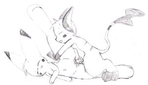 Rating: Explicit Score: 0 Tags: black_and_white duo e621 erection eyes_closed female feral generation_1_pokemon genitals kxflyer male male/female mammal monochrome navel nintendo nude open_mouth penis pikachu pokemon pokemon_(species) raichu raised_tail rodent semi-anthro sex sketch tail User: bunchy7s