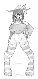 Rating: Safe Score: 0 Tags: absurd_res anthro big_breasts black_and_white breasts demon e621 female hi_res lagomorph leporid mammal monochrome omgtkb rabbit salleh simple_background solo white_background User: bunchy7s
