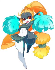 Rating: Questionable Score: 0 Tags: bottomwear breasts cheerleader clothed clothing costume curvy_figure e621 female hair hi_res humanoid long_hair midna nintendo not_furry open_mouth pom_poms skimpy skirt slugbox solo the_legend_of_zelda twili twilight_princess voluptuous wide_hips yellow_sclera User: bunchy7s