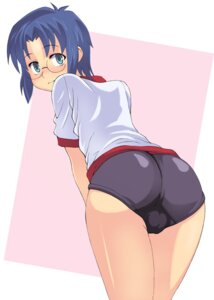 Rating: Explicit Score: 0 Tags: ass bent_over bloomers blue_hair buruma cameltoe ciel ciel_(tsukihime) female glasses gym_uniform looking_back pussy rule34 solo tsukihime type-moon User: bunchy7s
