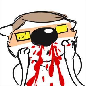 Rating: Questionable Score: 0 Tags: 1:1 2_frame_animation animated animated_gif anthro blood blush bodily_fluids cracked e621 eyewear glasses high_framerate low_res male mammal mustelid musteline nate_(ritts) nosebleed ritts short_playtime simple_background solo steam true_musteline weasel what white_background User: bunchy7s