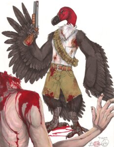 Rating: Explicit Score: 0 Tags: accipitrid accipitriform anthro avian beak bird duo e621 epicwang fallout feathers gore gun holding_gun holding_object holding_ranged_weapon holding_weapon human male mammal microsoft old_world_vulture ranged_weapon red-headed_vulture shotgun tail tail_feathers undead vulture weapon zombie User: bunchy7s Rating: Explicit Score: 0 Tags: accipitrid accipitriform anthro avian beak bird duo e621 epicwang fallout feathers gore gun holding_gun holding_object holding_ranged_weapon holding_weapon human male mammal microsoft old_world_vulture ranged_weapon red-headed_vulture shotgun tail tail_feathers undead vulture weapon zombie User: bunchy7s