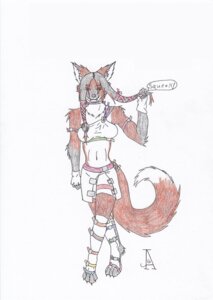 Rating: Safe Score: 0 Tags: anthro canid canine crayon_(artwork) e621 female fox hi_res jag_(artist) mammal mixed_media pen_(artwork) rainbow solo squeaking tail traditional_media_(artwork) User: bunchy7s
