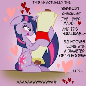 Rating: Safe Score: 0 Tags: 2012 absurd_res blush cutie_mark dialogue e621 english_text equid equine female feral friendship_is_magic fur hair hasbro heart_symbol hi_res hooves horn innuendo mammal multicolored_hair my_little_pony mythological_creature mythological_equine mythology purple_body purple_eyes purple_fur purple_hair scroll skutchi solo somepony tail text twilight_sparkle_(mlp) two_tone_hair unicorn User: bunchy7s