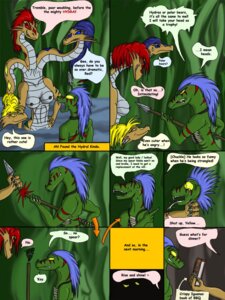 Rating: Questionable Score: 0 Tags: 3:4 3_heads anthro asphyxiation blonde_hair blue_hair breasts choking comic dialogue dragon e621 english_text european_mythology fatchaos female greek_mythology hair hi_res hunting_a_hydra hydra keltra lizard male multi_head mythological_creature mythological_scalie mythology non-mammal_breasts red_hair reptile ruuscha scalie sinici text western_dragon User: bunchy7s