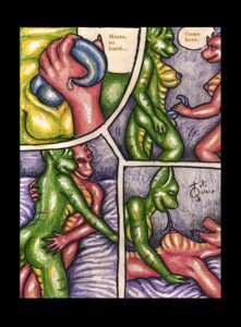 Rating: Explicit Score: 0 Tags: 2013 alexi_tishen anthro areola balls black_border blue_areola blue_nipples blue_penis bodily_fluids border breasts butt colored_pencil_(artwork) comic dialogue dragon duo e621 english_text erection female genital_fluids genitals green_body green_scales gynomorph gynomorph/female handjob heather_kowalski herm_(lore) hi_res intersex intersex/female licking mythological_creature mythological_scalie mythology nipple_fetish nipple_lick nipple_play nipples non-mammal_balls non-mammal_breasts non-mammal_nipples nude nude_anthro nude_female nude_gynomorph orange_body penile penis precum prehensile_penis red_areola red_nipples scales scalie sex tail text the_tishen_transformation tiliquain tongue tongue_out traditional_media_(artwork) zmeydros User: bunchy7s