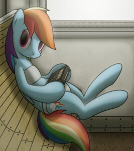 Rating: Safe Score: 0 Tags: blue_body blue_feathers blue_fur clothing cutie_mark e621 electronics equid equine feathered_wings feathers female friendship_is_magic fur hair hasbro looking_at_viewer mammal multicolored_hair multicolored_tail my_little_pony mythological_creature mythological_equine mythology pegasus radio rainbow_dash_(mlp) rainbow_hair rainbow_tail solo tail tg-0 wings User: bunchy7s