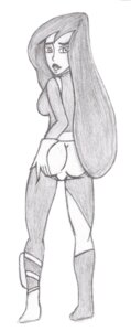 Rating: Explicit Score: 0 Tags: breasts disney female female_only human kim_possible medium_breasts monochrome rule34 ryoku shego solo straight_hair tagme User: bunchy7s