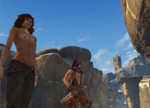 Rating: Explicit Score: 0 Tags: 3d abs breasts brown_hair elika female male mod nipples prince_of_persia prince_of_persia_(2008) rule34 screencap screenshot small_breasts the_thief topless waist User: bunchy7s
