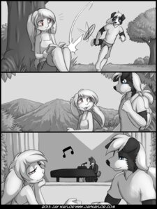 Rating: Safe Score: 0 Tags: 2013 3:4 anthro backpack blue_eyes book border_collie bottomwear canid canine canis clothed clothing cloverbun collie comic conditional_dnp digital_media_(artwork) domestic_dog duffcollie e621 electronics eye_contact female frisbee grand_piano greyscale hair herding_dog jay_naylor keyboard_instrument lagomorph leporid long_hair looking_at_another male mammal microphone monochrome music musical_instrument pastoral_dog piano pink_eyes plant playing_music playing_piano rabbit romantic sequence sheepdog shorts sitting text three_frame_image three_frame_sequence tree url walking User: bunchy7s