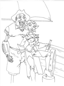 Rating: Explicit Score: 0 Tags: 1girls 2d breasts cameltoe captain_amelia dennis_clark disney drool female greyscale hat heels high_boots john_silver_(treasure_planet) line_art mechanical_arm monochrome nipple_bulge nipples open_mouth pirate_hat pokies pussy rule34 telescope treasure_planet User: bunchy7s