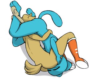 Rating: Explicit Score: 0 Tags: 69_position anthro barefoot boots butt cartoon_network clothing cunnilingus deer domestic_cat duo e621 feet felid feline felis fellatio female footwear gumball_watterson male male/female mammal nose_to_anus oral penile penny_fitzgerald sex shaded shadow shoes simple_background the_amazing_world_of_gumball thunderouserections vaginal white_background young User: bunchy7s