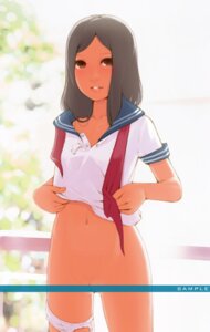 Rating: Explicit Score: 0 Tags: black_hair bottomless brown_eyes censored female long_hair ma70 navel original panties panties_around_leg panties_around_one_leg pubic_hair pussy rule34 sample school_uniform serafuku shirt_lift solo underwear User: bunchy7s