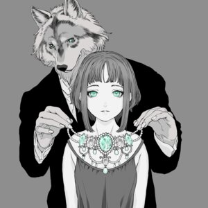 Rating: Safe Score: 0 Tags: 1:1 anthro canid canine canis duo e621 female gabadon green_eyes grey_background human jewelry looking_at_viewer male mammal monochrome necklace simple_background wolf User: bunchy7s Rating: Safe Score: 0 Tags: 1:1 anthro canid canine canis duo e621 female gabadon green_eyes grey_background human jewelry looking_at_viewer male mammal monochrome necklace simple_background wolf User: bunchy7s
