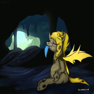 Rating: Questionable Score: 0 Tags: 1:1 arthropod belly blonde_hair brown_body cave changeling_(mlp) e621 elenazilla eyewear fan_character female feral friendship_is_magic glasses hair hasbro horn insect_wings my_little_pony sitting solo vore wings User: bunchy7s
