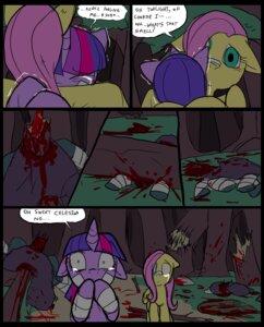 Rating: Explicit Score: 0 Tags: 2013 bandage blood blood_from_mouth blood_in_mouth blood_on_clothing blood_on_face blood_splatter bodily_fluids bruised bruised_eye clothed clothing comic corpse crushed_head death decapitation dialogue digital_media_(artwork) e621 english_text equid equine excessive_blood feathered_wings feathers female feral fluttershy_(mlp) friendship_is_magic fur gore gore_focus grass green_eyes grotesque_death group hair hasbro hat headgear headwear horn horror_(theme) impalement mammal mane metal_(artist) multicolored_hair my_little_pony mythological_creature mythological_equine mythology pegasus plant purple_body purple_fur purple_hair speech_bubble tears text tree twilight_sparkle_(mlp) two_tone_hair unicorn wings yellow_body yellow_feathers yellow_fur User: bunchy7s