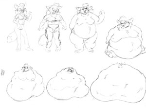 Rating: Questionable Score: 0 Tags: 2010 anthro black_and_white canid canine curse e621 female fox graphite_(artwork) hi_res magic mammal michael_higgs monochrome morbidly_obese morbidly_obese_anthro morbidly_obese_female nude obese obese_anthro obese_female overweight overweight_anthro overweight_female sketch solo tail traditional_media_(artwork) transformation User: bunchy7s