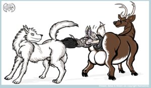 Rating: Explicit Score: 0 Tags: 2010 anal anal_penetration anal_vore anthro anus backsack balls big_anus big_balls big_butt butt canid canine canis clothing deer e621 eyewear feral fishnet_clothing genitals gloom_(character) gloomthebat group hooves horn huge_anus huge_butt hyper hyper_anus interspecies male mammal penetration raised_tail smile sunglasses tail vincent_(vincent) vore wolf User: bunchy7s