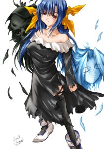 Rating: Explicit Score: 0 Tags: 2003 bare_shoulders blue_hair blush boots bow dizzy_(guilty_gear) dress erect_nipples feathers female guilty_gear hairbow hamu_(moeyobaka) long_hair necro_(guilty_gear) nipples red_eyes rule34 thighhighs undine_(guilty_gear) wings User: bunchy7s