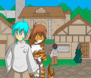 Rating: Safe Score: 0 Tags: anthro blue_eyes blue_hair blue_sky bound breasts brown_hair building clothed clothing collar colored conditional_dnp countershading dominant dominant_human dominant_male door e621 fantasy felid female flora_(twokinds) forest frown fully_clothed fur grass grey_hair group hair holding_object human keidran male mammal nude orange_body orange_fur outdoor_nudity outside pantherine plant public public_nudity restrained restraints rope sad sky slave standing submissive submissive_female tail tiger tom_fischbach trace_legacy tree twokinds village white_body white_fur window wood wood_door User: bunchy7s