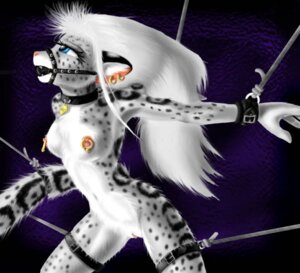 Rating: Explicit Score: 0 Tags: anthro ball_gag bdsm bondage bound breasts collar e621 ear_piercing felid female gag gagged genitals halter harness harness_ball_gag harness_gag leopard leopard_spots mammal muzzle_(object) nipple_piercing nipples nude pantherine piercing snow_leopard solo sonique spots submissive submissive_female tail vulva User: bunchy7s