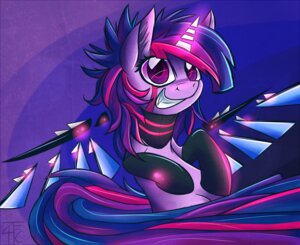 Rating: Safe Score: 0 Tags: clothing cybernetics cyborg e621 equid equine female feral friendship_is_magic fur glowing hair hasbro horn legwear long_hair looking_at_viewer machine magic mammal multicolored_hair my_little_pony mythological_creature mythological_equine mythology open_mouth purple_body purple_eyes purple_fur purple_hair smile solo stockings teeth twilight_sparkle_(mlp) two_tone_hair wildberry-poptart winged_unicorn wings User: bunchy7s