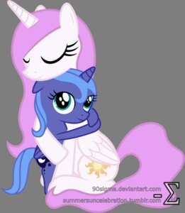 Rating: Safe Score: 0 Tags: 90sigma absurd_res alpha_channel blue_body blue_fur blue_hair cutie_mark duo e621 equid equine eyes_closed feathered_wings feathers female feral friendship_is_magic fur hair hasbro hi_res horn hug mammal my_little_pony mythological_creature mythological_equine mythology pink_hair princess_celestia_(mlp) princess_luna_(mlp) simple_background smile teal_eyes text transparent_background url white_body white_fur winged_unicorn wings User: bunchy7s