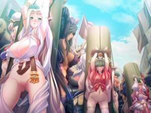 Rating: Explicit Score: 0 Tags: 6+girls 9girls alicia_arcturus arms_up black_hair blonde_hair bondage bottomless bottomless_female bound bound_wrists breasts celestine_lucross censored claudia_levantine cleavage cloe_(kuroinu) clothed clothed_female dark-skinned_female dark_elf dark_skin elf female female_focus game_cg group halfling hikage_eiji human kaguya_(kuroinu) kuroinu_~kedakaki_seijo_wa_hakudaku_ni_somaru~ liquid_(artist) liquid_(company) long_hair maia_(kuroinu) milf misogyny mosaic_censoring multiple_females multiple_girls no_panties olga_discordia orange_hair outdoors pale_skin ponytail prim_fiorire public public_display public_humiliation pussy red_hair revealing_clothes rule34 ruu_ruu shaved_pussy short_hair standing stocks thighhighs tied_hair vaginal_penetration white_thighhighs User: bunchy7s