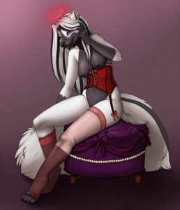 Rating: Questionable Score: 0 Tags: ajna anthro artist_collaboration asphyxia_lemieux big_tail biped black_nipples bottomless breasts clothed clothing corset e621 eyewear female garter_straps glasses hair halo hizzie legwear lingerie long_hair mammal mephitid nipples purple_eyes sitting skimpy skunk solo stockings tail topless topwear User: bunchy7s