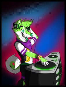 Rating: Safe Score: 0 Tags: akita anthro canid canine canis clothing disc_jockey domestic_dog e621 hi_res hoodie husky kerchief male mammal nightclub niic nordic_sled_dog rave record_player scratchhusky solo spitz tail topwear turntable_(decks) User: bunchy7s